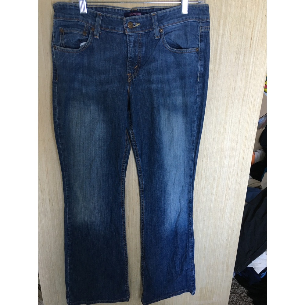 Levis 518 Superlow Bootcut Jeans Womens